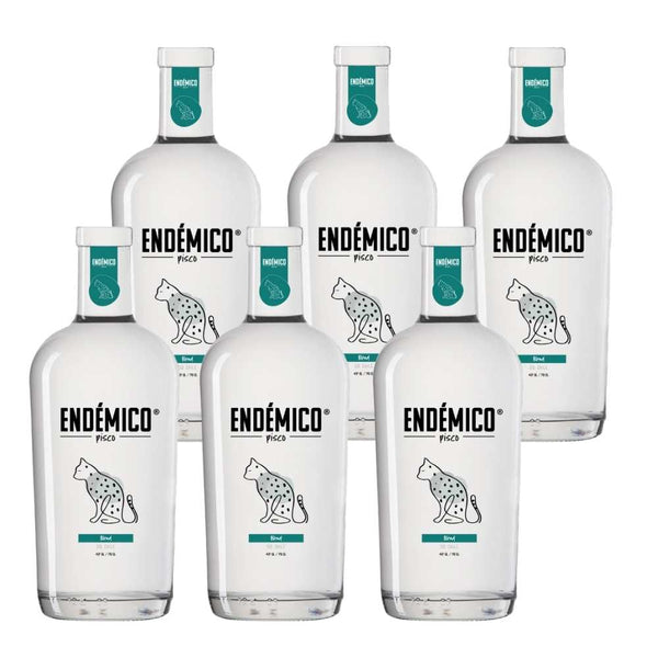PACK 6 PISCO ENDÉMICO - BLEND Pisco Endémico®