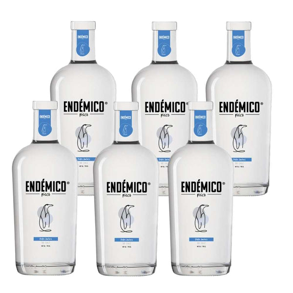 PACK 6 PISCO ENDÉMICO - PEDRO JIMÉNEZ Pisco Endémico®
