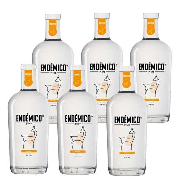 PACK 6 PISCO ENDÉMICO - MOSCATEL Pisco Endémico®